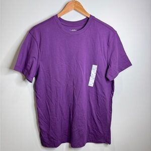 Goodfellow & Co Purple Crewneck Men’s T-Shirt (M)